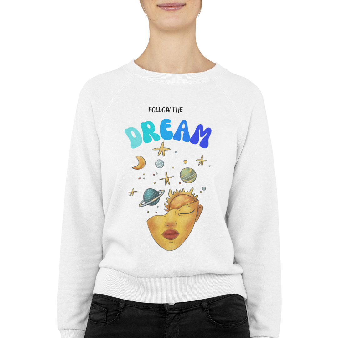 Felpa Girocollo Donna "Follow the DREAM"
