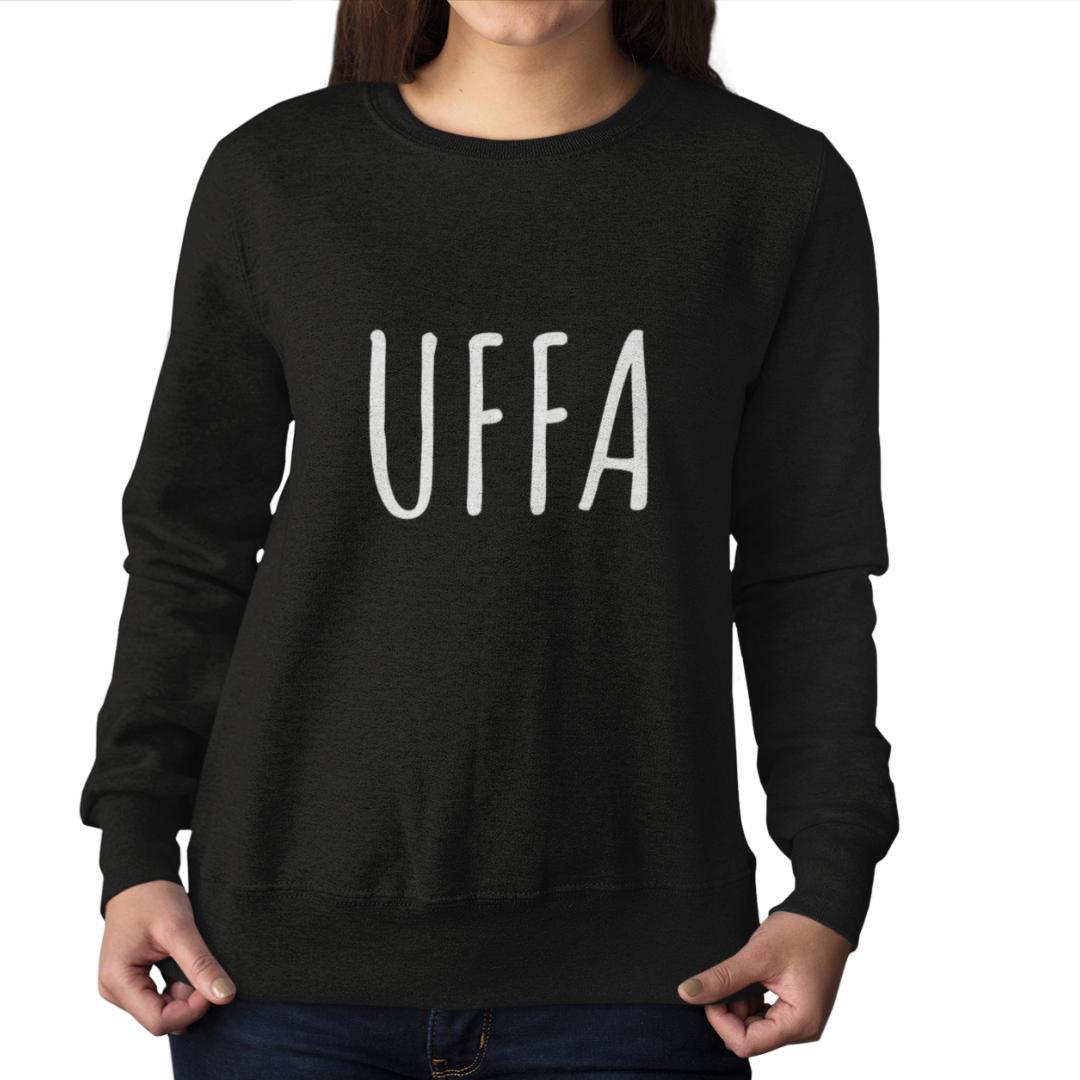 Felpa Girocollo Donna "UFFA"