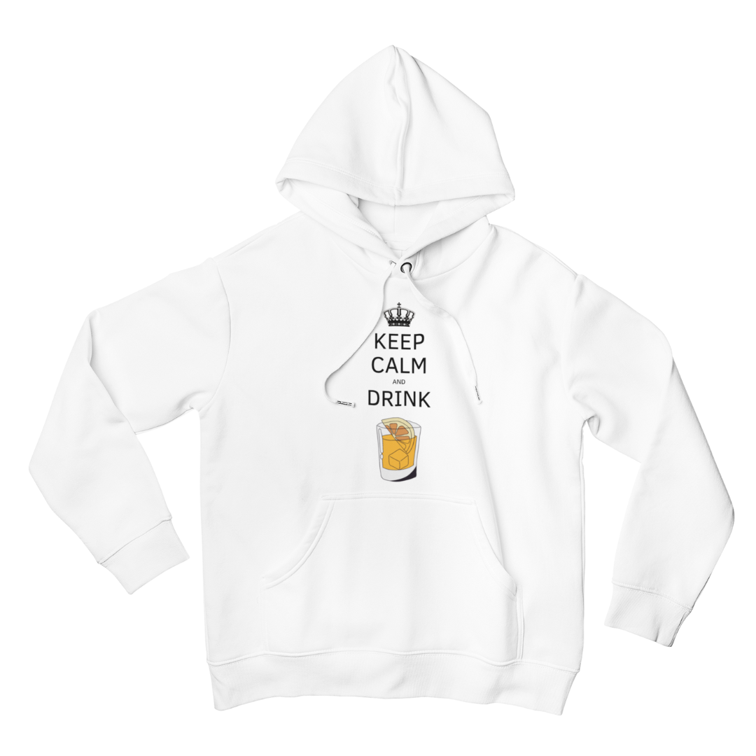 Felpa con Cappuccio Uomo "Keep calm and drink spritz"