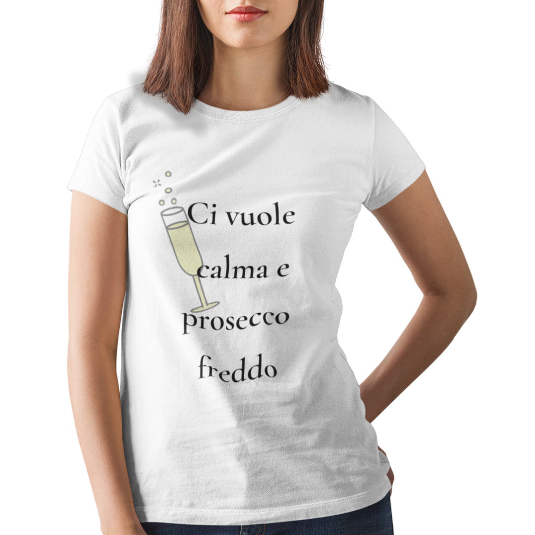 Maglietta Donna "Ci vuole calma"
