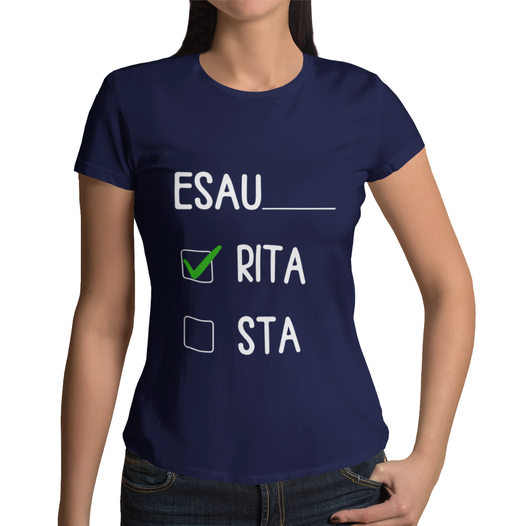 Maglietta Donna "Esau.. rita/sta"