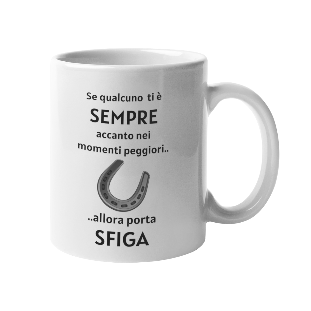 Tazza "Se qualcuno ti è sempre accanto nei momenti peggiori.."