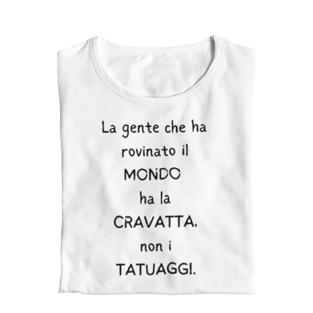 Maglietta Donna Quelli con la cravatta