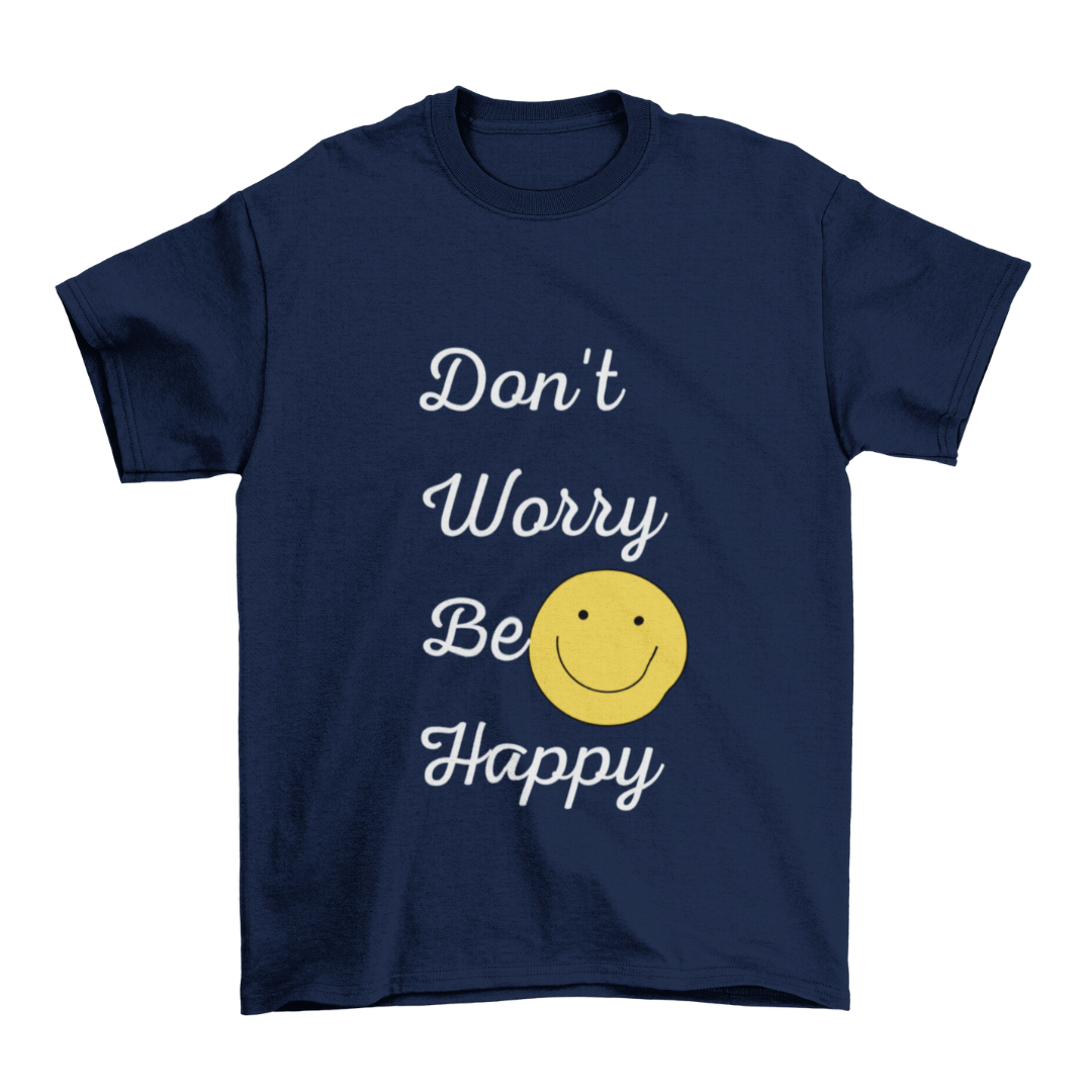 Maglietta Uomo "Dont worry be HAPPY"