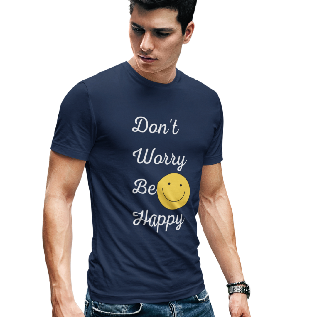 Maglietta Uomo "Dont worry be HAPPY"