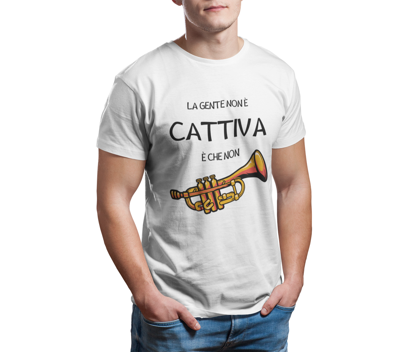 Maglietta Uomo "La gente non è cattiva"