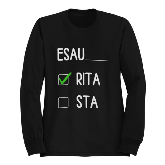 Felpa Girocollo Donna "Esau..rita/sta"