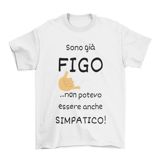 Maglietta Uomo "Non potevo essere anche simpatico"