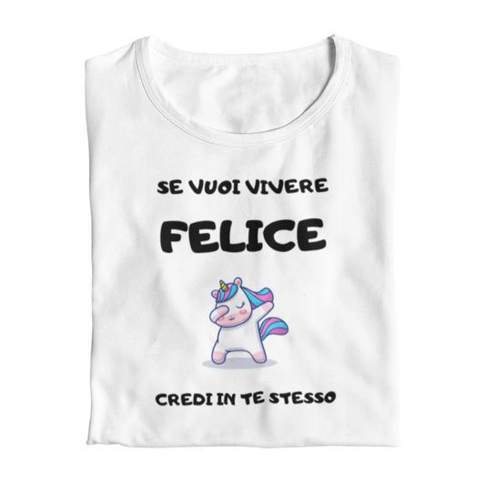 Maglietta Donna "Credi in te stesso"