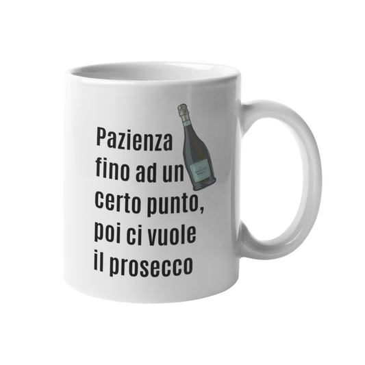 Tazza "Pazienza fino ad un certo punto"