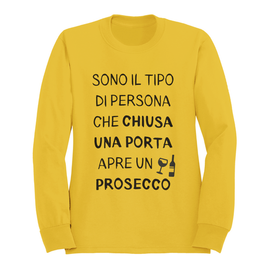 Felpa Girocollo Donna "Sono il tipo di persona"