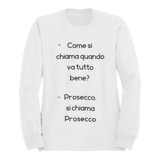 Felpa Girocollo Donna "Come si chiama quando va tutto bene?"