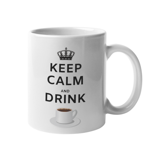 Tazza "Keep calm and drink coffee"