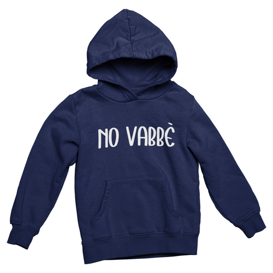 Felpa con Cappuccio Donna "No vabbè"