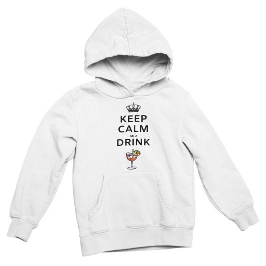 Felpa con Cappuccio Donna "Keep calm and drink spritz"