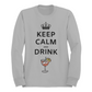 Felpa Girocollo Donna "Keep calm and drink spritz"
