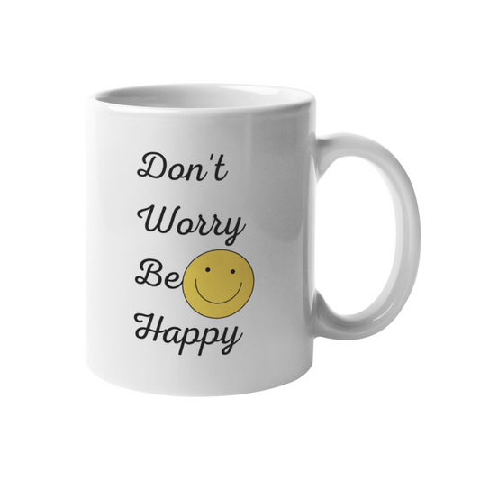 Tazza "Don't worry be happy"