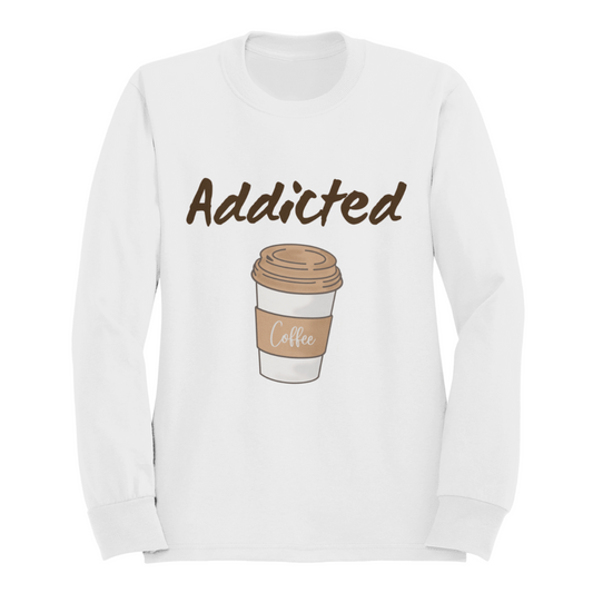 Felpa Girocollo Donna "Addicted"