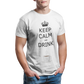 Maglietta Uomo "Keep calm and drik coffee"