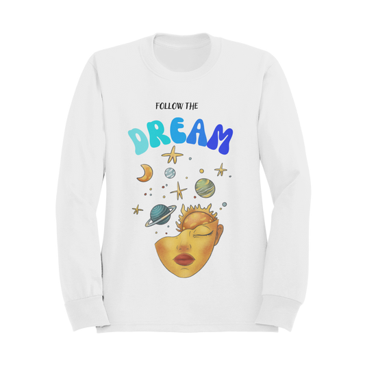Felpa Girocollo Donna "Follow the DREAM"